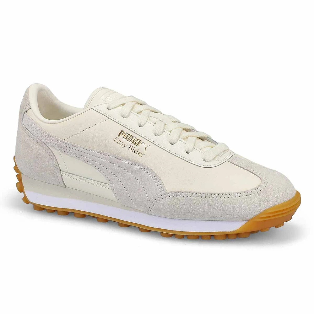 Easy Rider Mix Lace Up Sneaker - Frosted Ivory/Wh