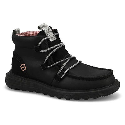 Women's Reyes Lace Up Ankle Boot - Black