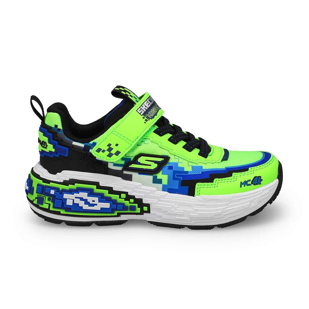 Boys'  Mega Craft 4K Sneaker - Lime/Black