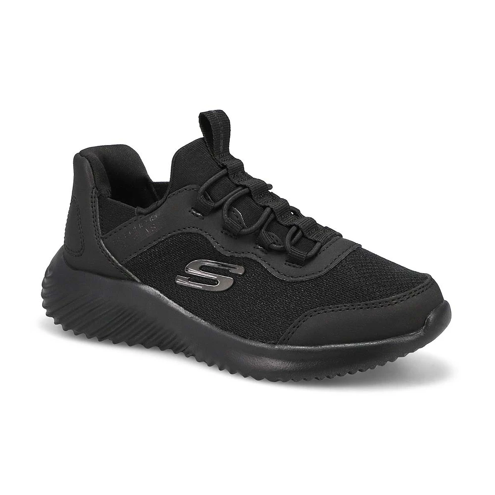 Kids' Bounder Brisk-Burst Slip-Ins Sneaker - Blac