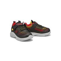 Baskets HYPER-BLITZ, noir/rouge, bébés