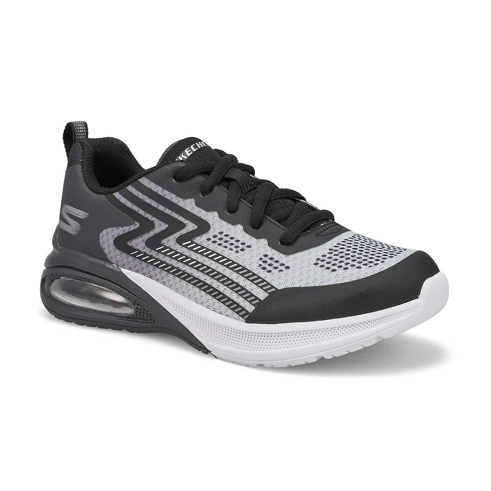 Boys' Microspec Max Advance Sneaker - Black/Charc
