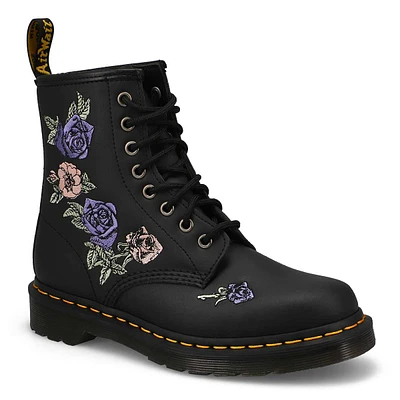 Botte à 8 œillets 1460 VONDA, noir, femmes