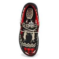 Men's Wally Holiday Cheers Casual Shoe - Black/Mul
