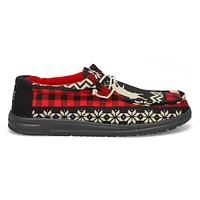 Men's Wally Holiday Cheers Casual Shoe - Black/Mul