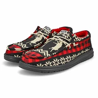 Men's Wally Holiday Cheers Casual Shoe - Black/Mul