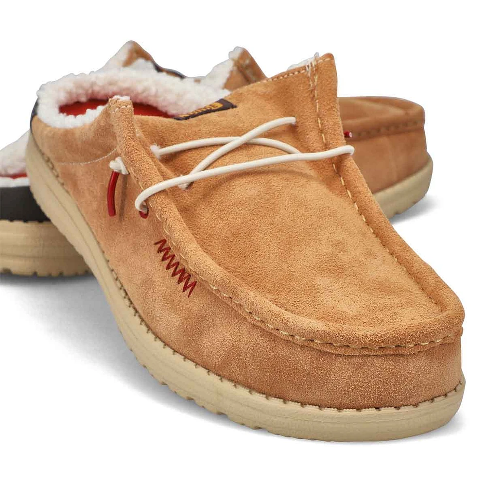 Men's Wally Slip Warmth On Shoe - Beige