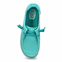 Women's  Wendy Stretch Sox Casual Shoe - Light Gre