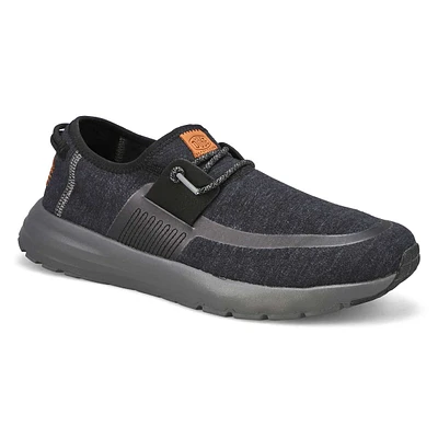 Men's Sirocco Knit Sneaker - Light Grey/White
