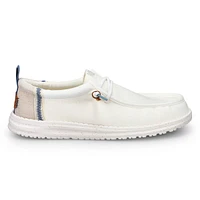 Flâneur décontracté WALLY SUMMER LINEN, blanc/gris