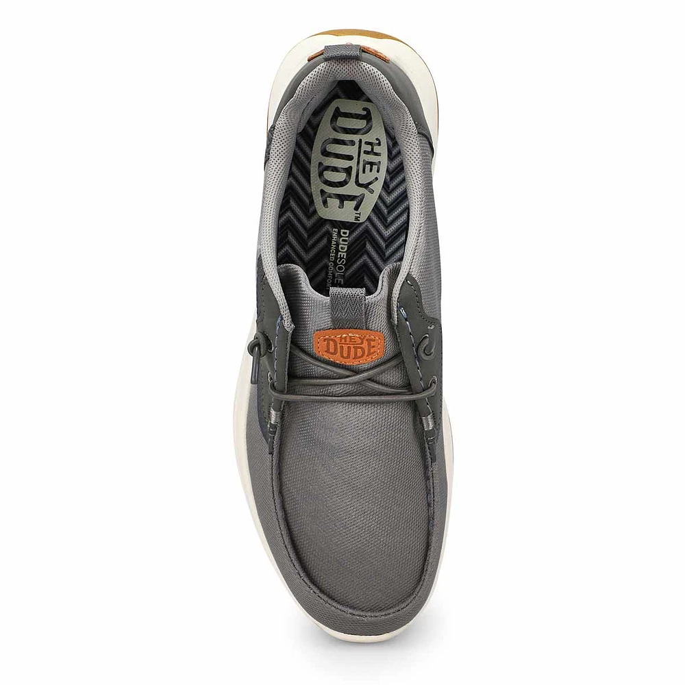 Men's Wally Drift Mesh Casual Shoe - Black/White
