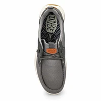 Men's Wally Drift Mesh Casual Shoe - Black/White