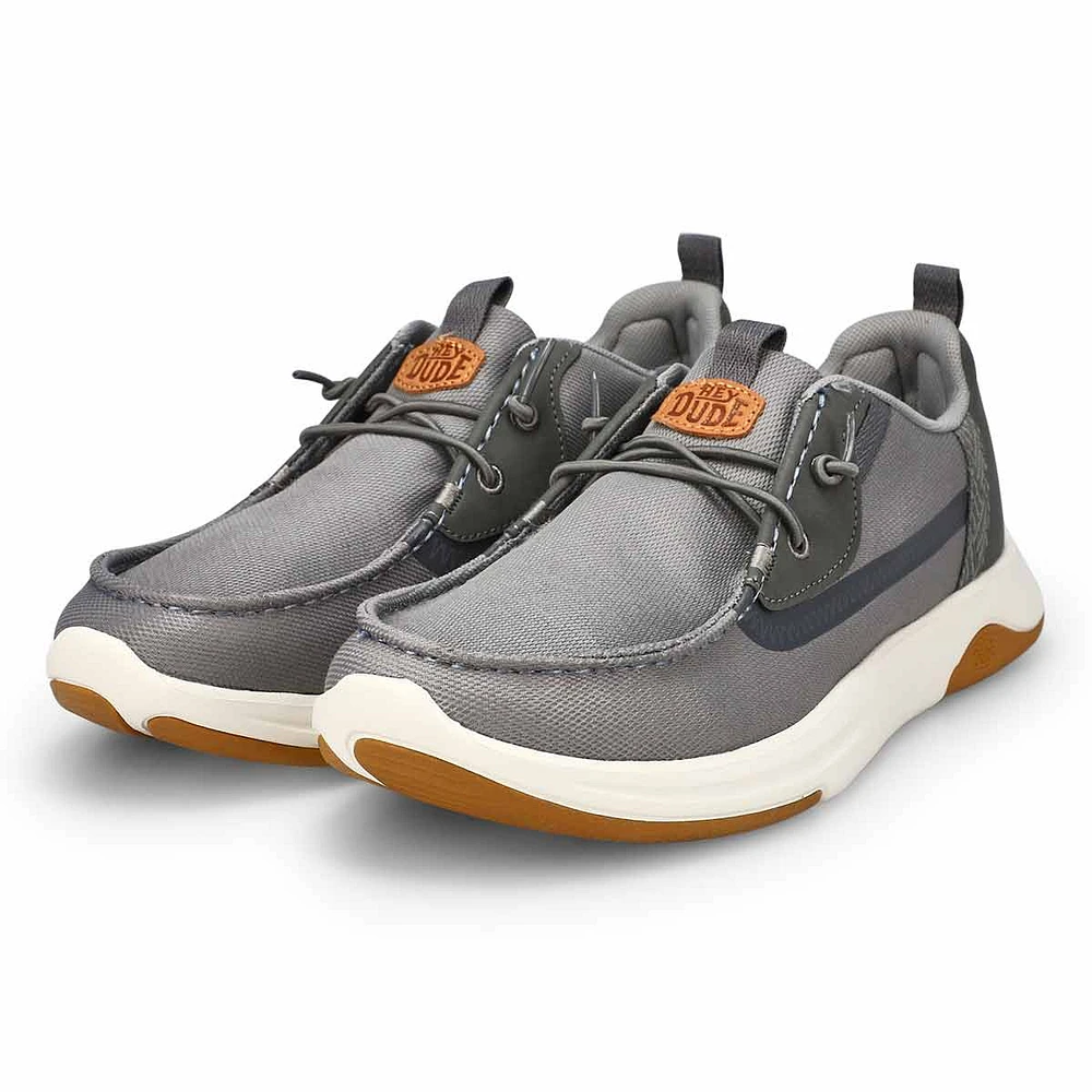 Men's Wally Drift Mesh Casual Shoe - Black/White