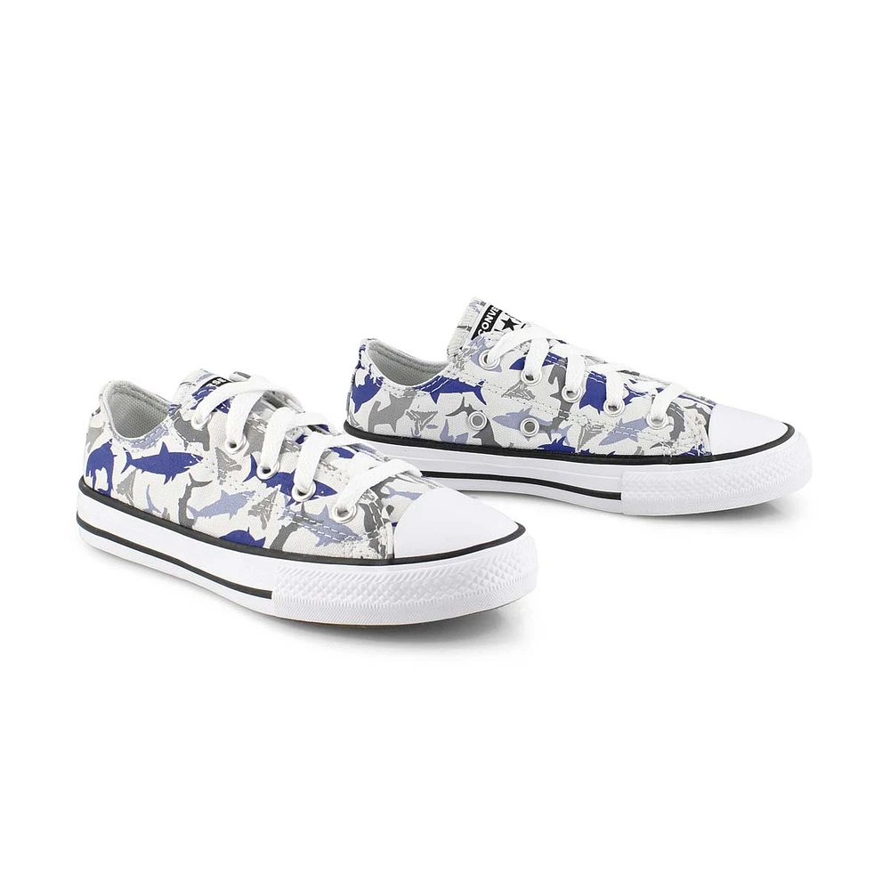 Boys' Chuck Taylor All Star Shark Bite Sneaker - D