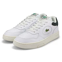 Espadrille en cuir LINESET, blc/vert foncé, hommes