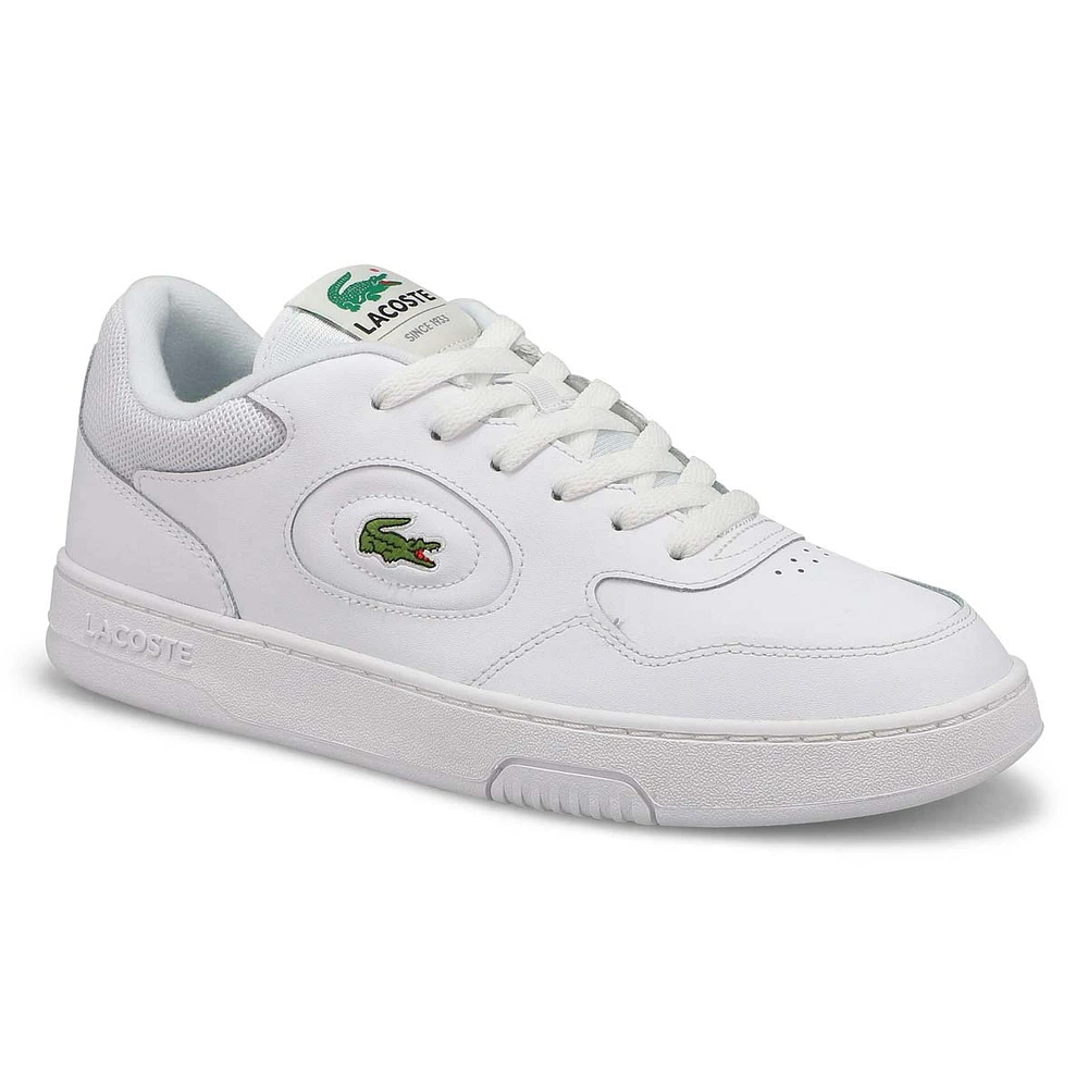 Men's Lineset Lace Up Fashion Sneaker - White/Whit