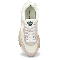 Baskets en cuir L-SPIN EVO, blanc cassé, femmes