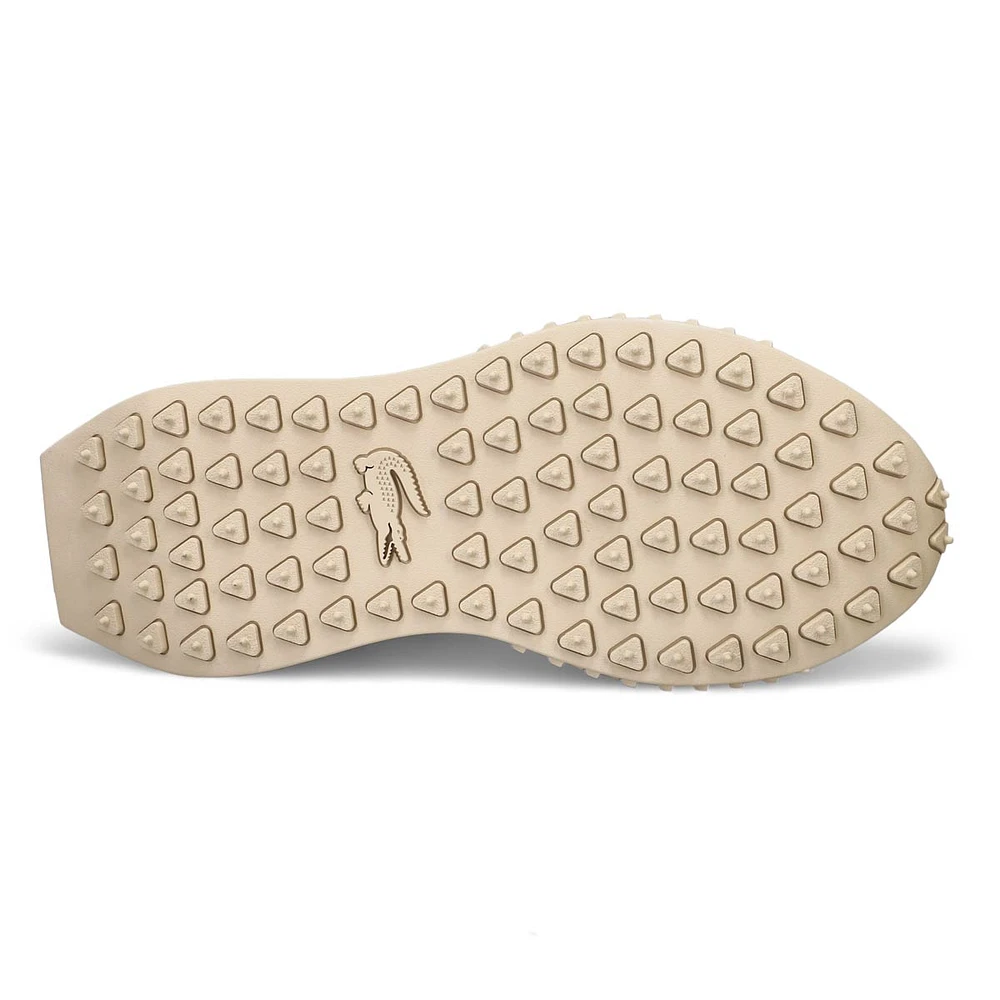 Baskets en cuir L-SPIN EVO, blanc cassé, femmes
