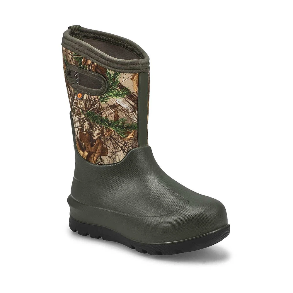Boys' Neo-Classic Real Dino Waterproof Boot - Bla