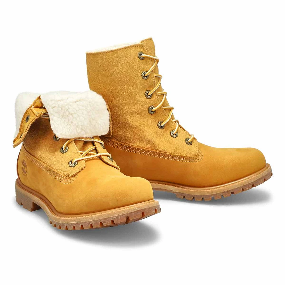 Bottes à rabat AUTHENTICS TEDDY, blé, femmes