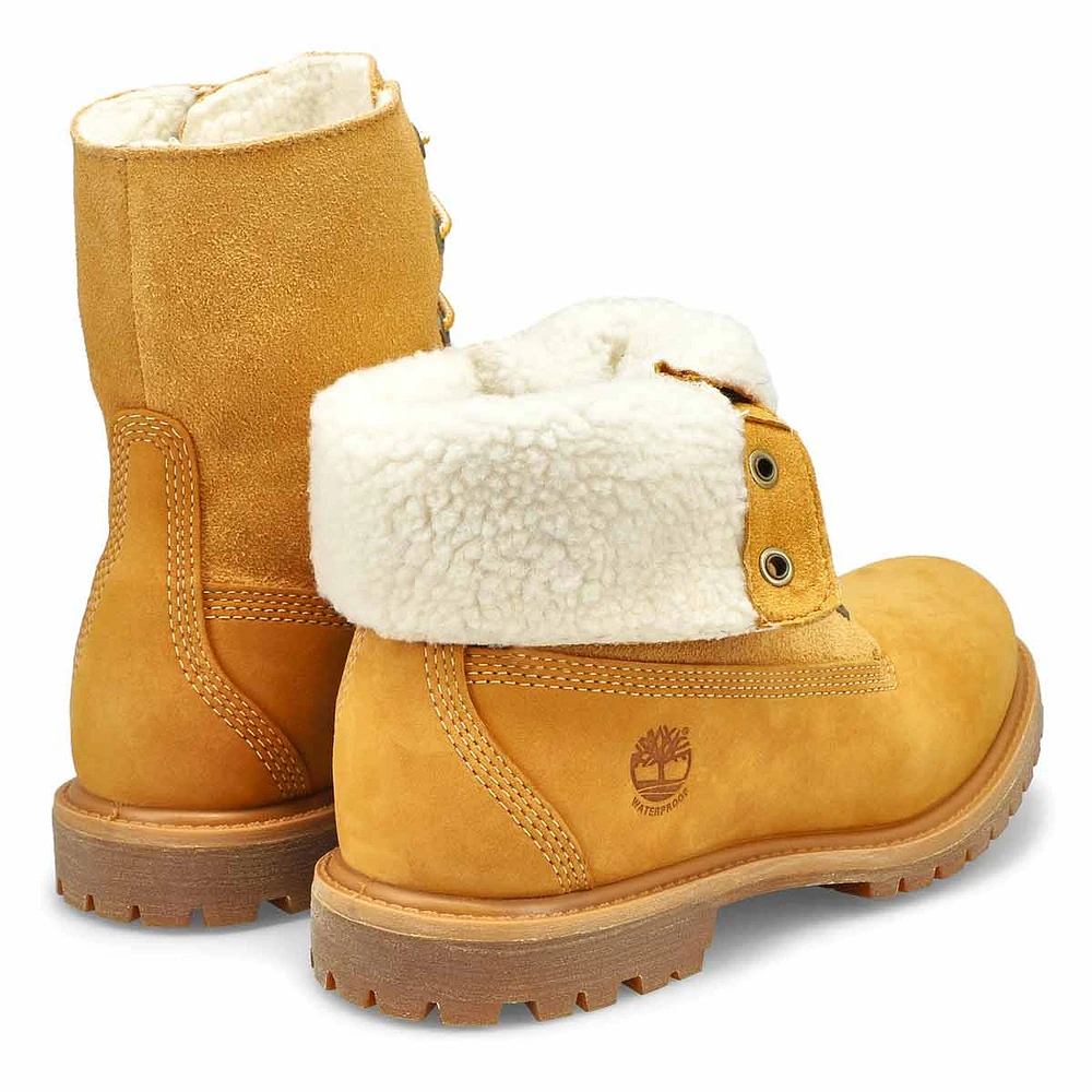 Bottes à rabat AUTHENTICS TEDDY, blé, femmes