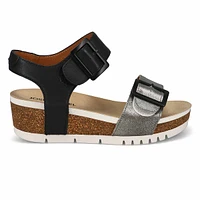 Women's Quinn 02 Leather Wedge Sandal