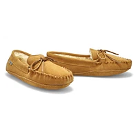 Men's Ace Suede Fur Lined SoftMocs - Chestnut