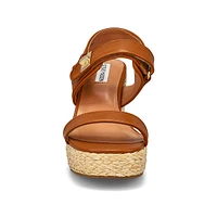 Women's Best Ankle Strap Wedge Sandal - Black