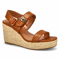 Women's Best Ankle Strap Wedge Sandal - Black