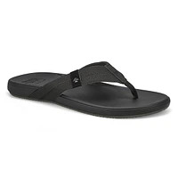 Men's  Cushion Phantom 2.0 Thong Sandal - Black