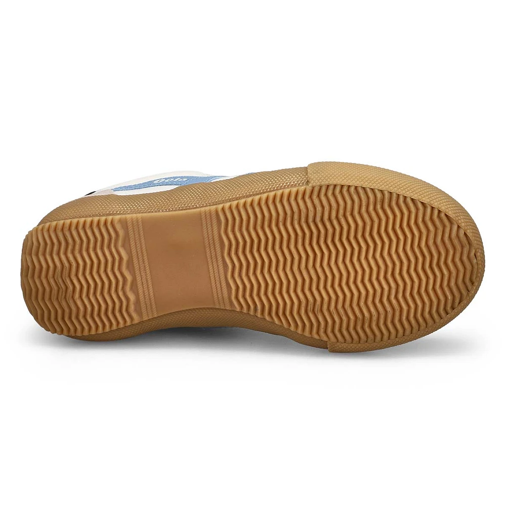 Baskets en toile BADMINTON, blanc cassé/air/marine