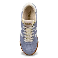Women's Elan Lace Up Suede Sneaker - Air/White