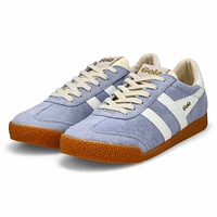 Women's Elan Lace Up Suede Sneaker - Air/White