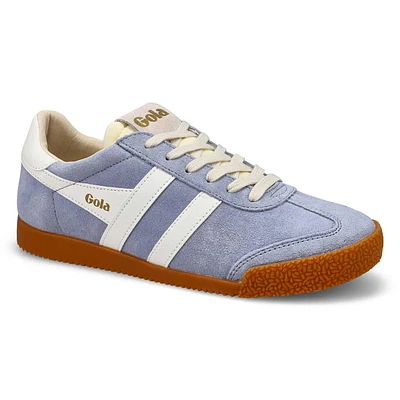 Women's Elan Lace Up Suede Sneaker - Air/White