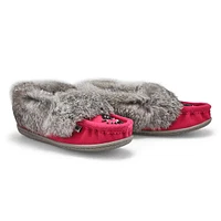 Women's Cute 5 Rabbit Fur SoftMocs