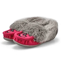 Women's Cute 5 Rabbit Fur SoftMocs