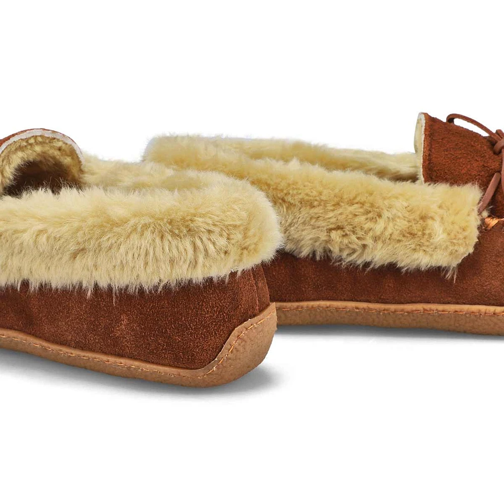 Men's Daniel Crepe Sole Lined SoftMocs - Rootbeer