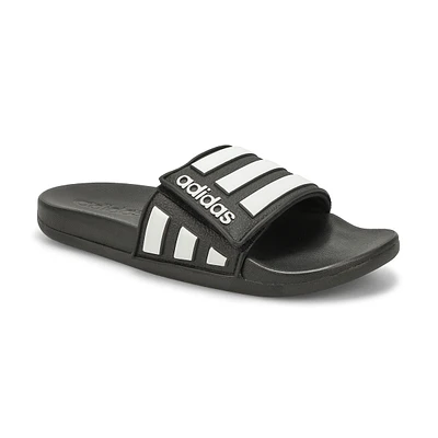 Kid's Adilette Comfort Adustable K Slide - Black/W