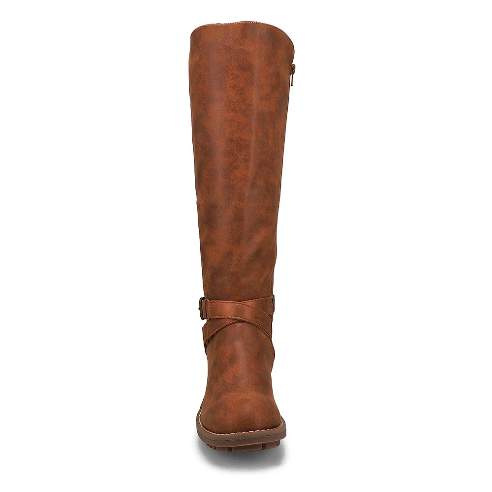 Botte haute d'équitation FREYDIS, noir, femmes