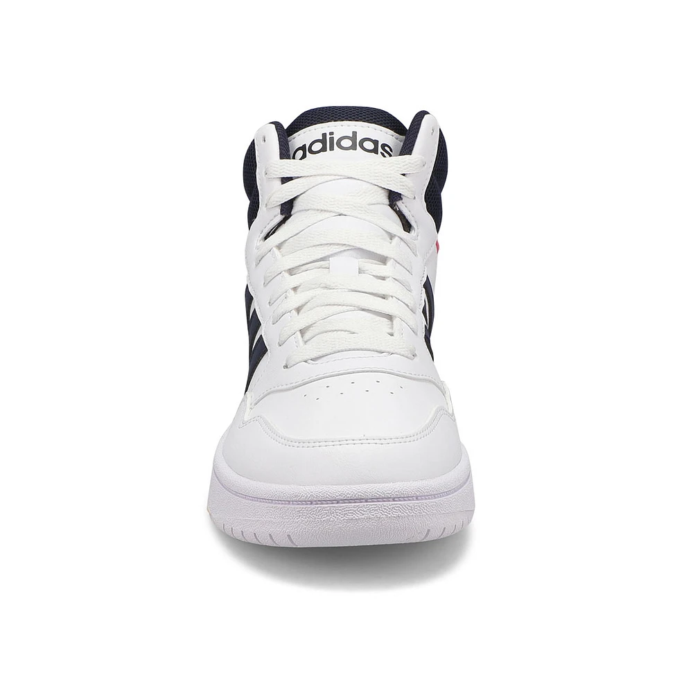 Espadrille HOOPS 3.0 HI TOP, blanc/encre/rose, fem