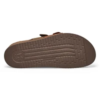 Women's Happy Cork Footbed 2-Strap Sandal - Camel