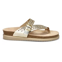 Women's Helena Perforated Footbed Toe Loop Sandal