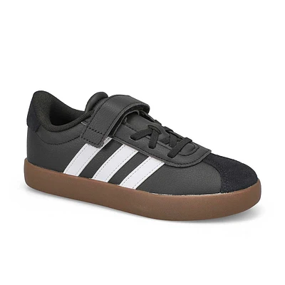 Kids'  VL Court 3.0 EL C Sneaker - Black/White