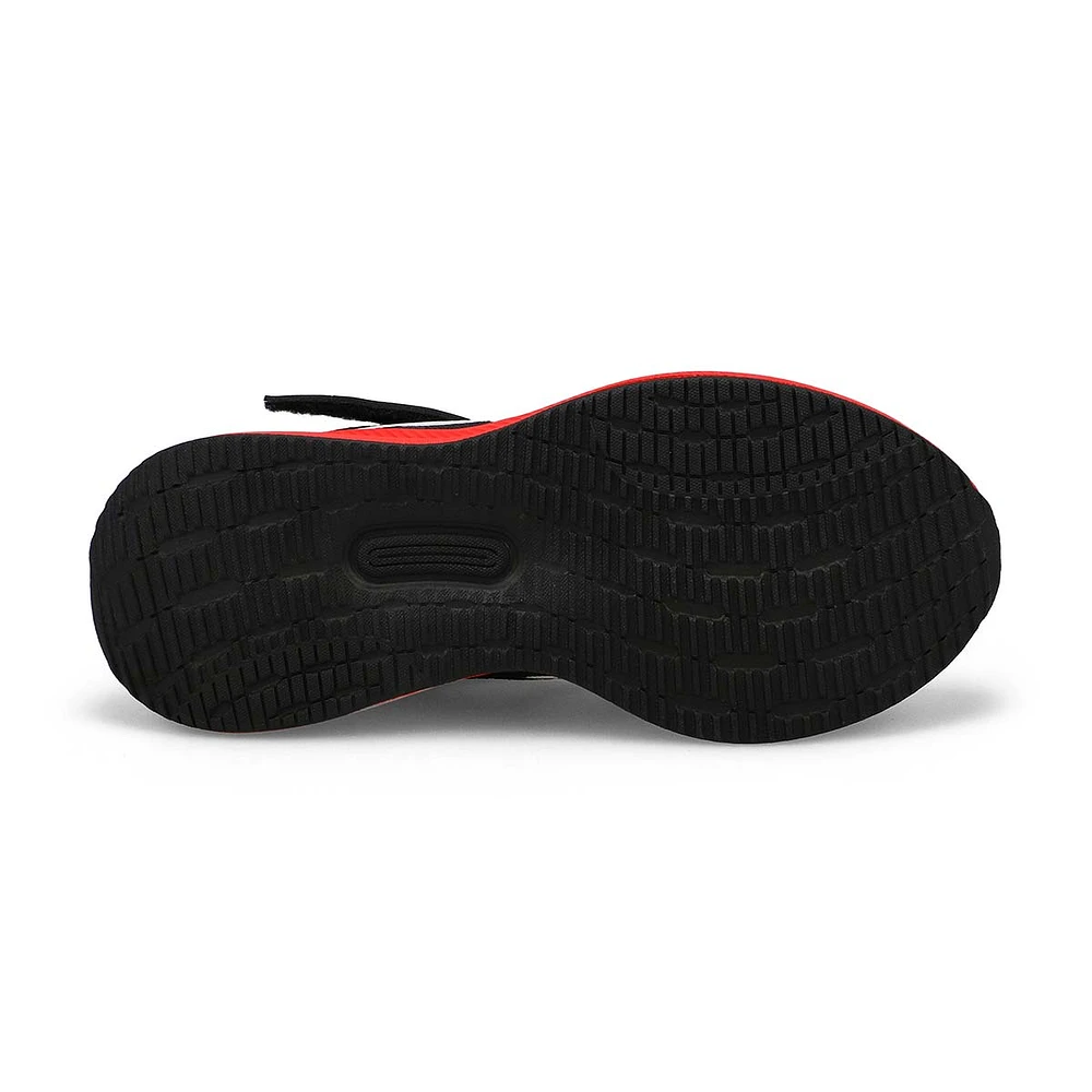 Kids'  Runfalcon 5 EL C Sneaker - Black/White/R