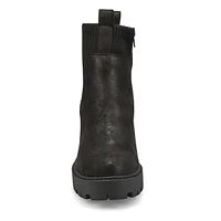 Women's Ingrid Platform Ankle Boot - Black