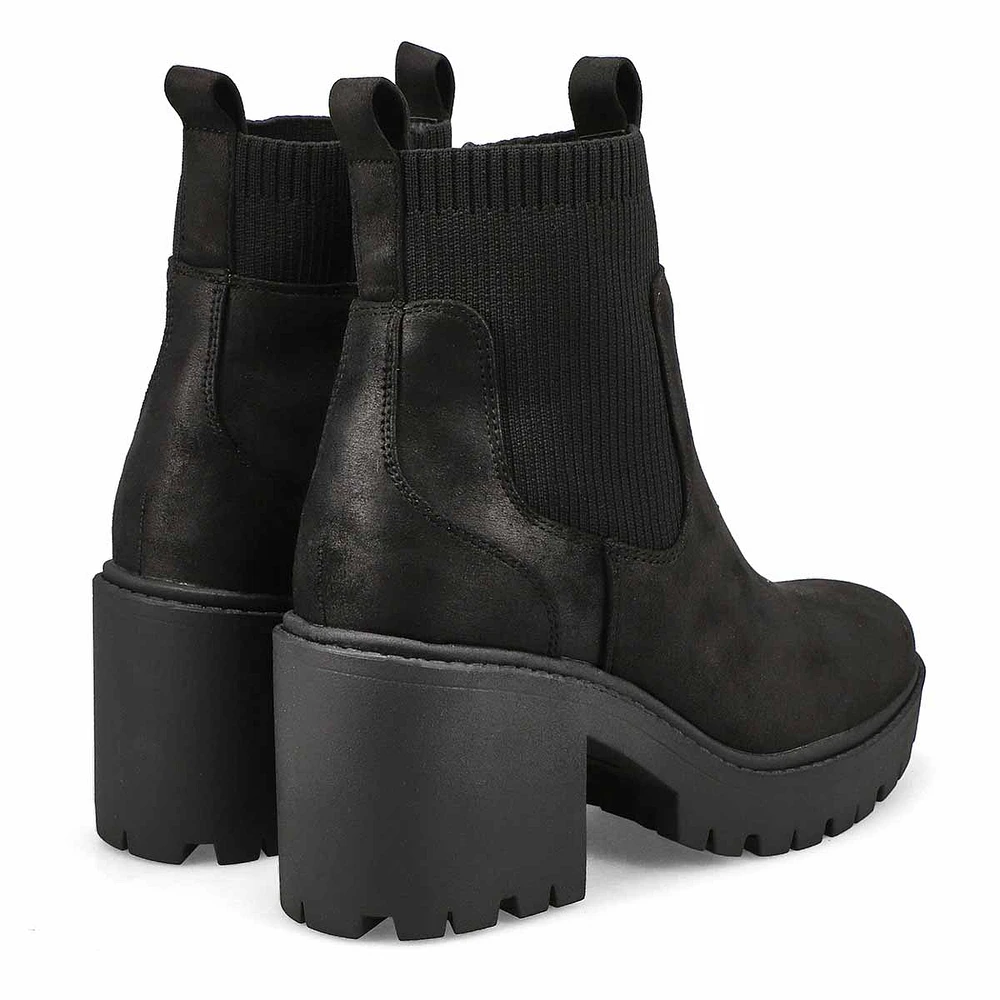 Women's Ingrid Platform Ankle Boot - Black