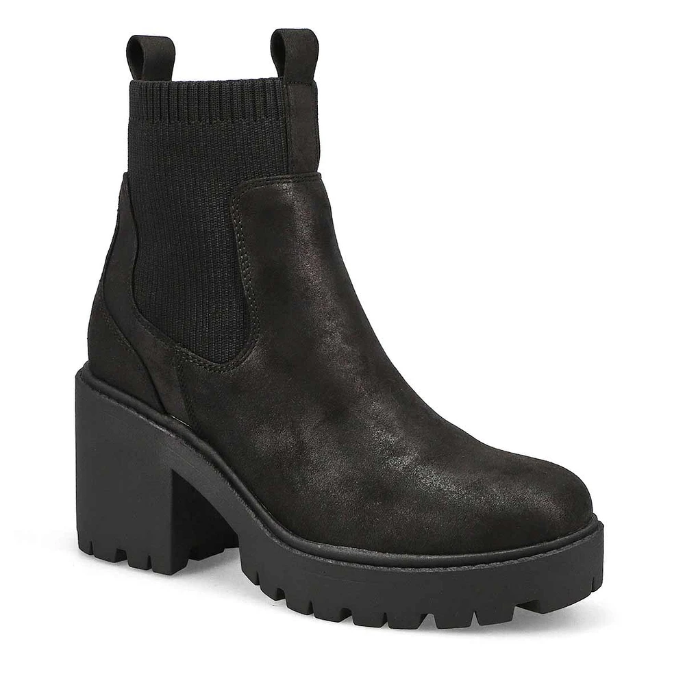 Women's Ingrid Platform Ankle Boot - Black