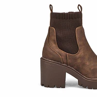 Women's Ingrid Platform Ankle Boot - Black