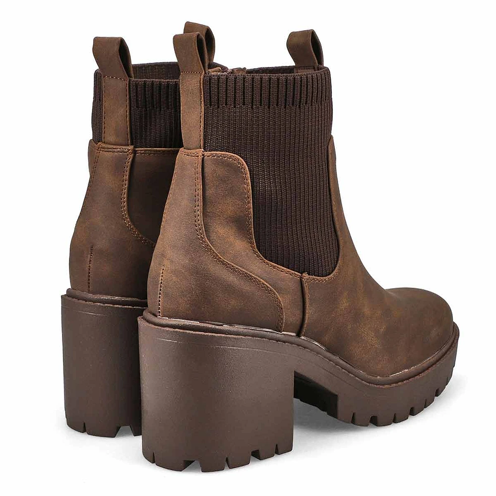 Women's Ingrid Platform Ankle Boot - Black