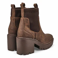 Women's Ingrid Platform Ankle Boot - Black